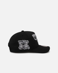 Mitchell & Ness Las Vegas Raiders Champs Graffiti Pro Crown Snapback Black