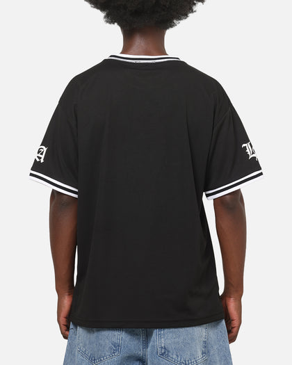 X-Large Old English Jersey T-Shirt Black