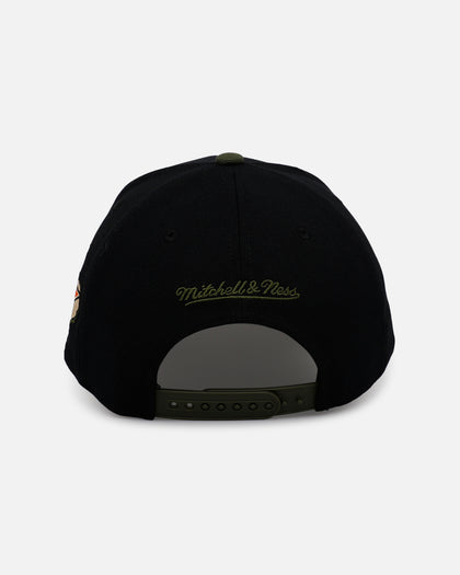 Mitchell & Ness Houston Astros 'Olive Cargos' Pro Pinch Snapback Olive/Black