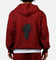 Revenge Tattoo Zip Hoodie Red