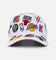 New Era NBA All Over 9FORTY A-Frame Snapback White