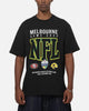 Majestic Athletic NFL Green and Gold T-Shirt Black