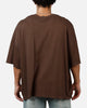Champion Mega Jocktag Scrip T-Shirt Chocolate