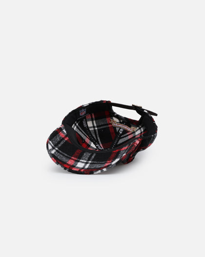 Pro Standard San Francisco 49ers Pro Prep Plaid Strapback Red/Black