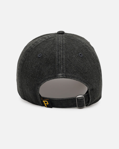 New Era Pittsburgh Pirates 'Distressed Denim 2.0' 9FORTY A-Frame Strapback Black