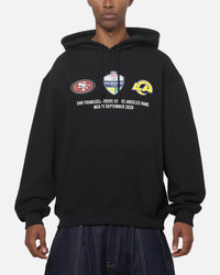 Majestic Athletic NFL Green and Gold Hoodie Black