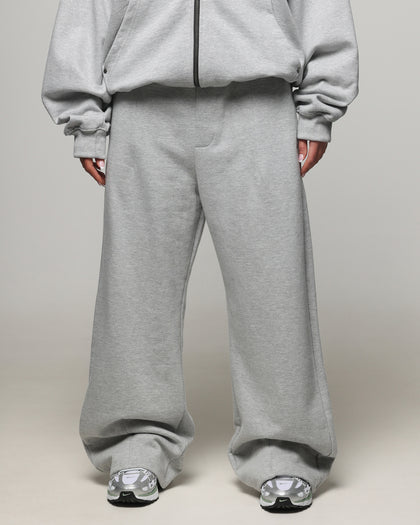 American Thrift Wide Leg Pants Grey Heather