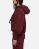 Ed Hardy Women's Tattoo Zip Hoodie Burgundy