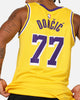 Nike Luka Doncic Los Angeles Lakers #77 Icon Edition 2022/23 Nike Dri-Fit NBA Swingman Jersey Amarillo/Doncic