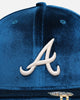 New Era Atlanta Braves 'Velvet Visor Clip' 59FIFTY Fitted OTC