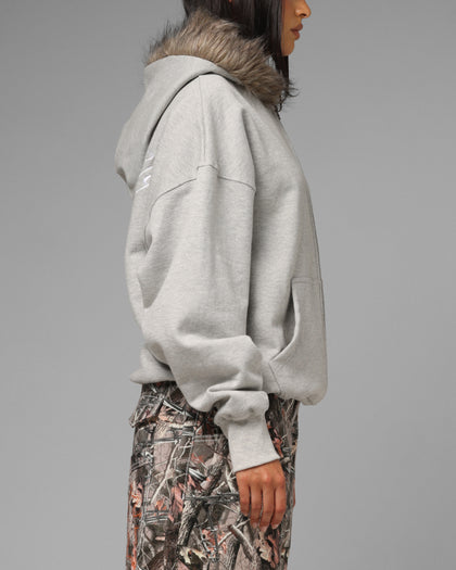 Loiter Purity Zip Hoodie Grey