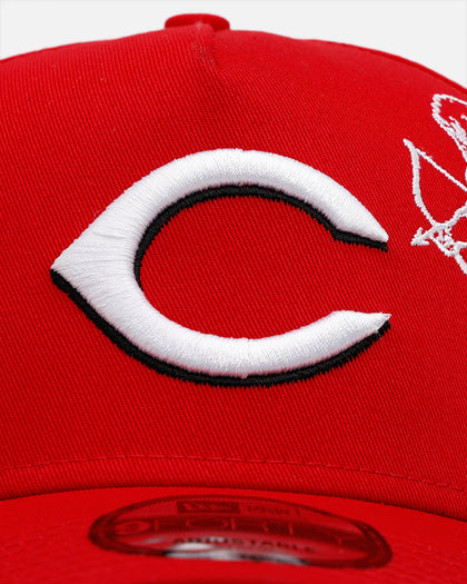 New Era Cincinnati Reds 'Cherub Official Team Color' 9FORTY A-Frame Snapback Red