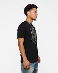 47 Brand Vegas Golden Knights Jet Black T-Shirt Black