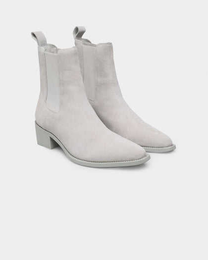 Saint Morta Nomad Pointy Toe Chelsea Boot Light Grey
