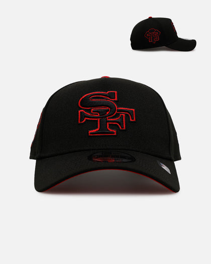 New Era San Francisco 49ers 'Outline' 9FORTY A-Frame Snapback Black