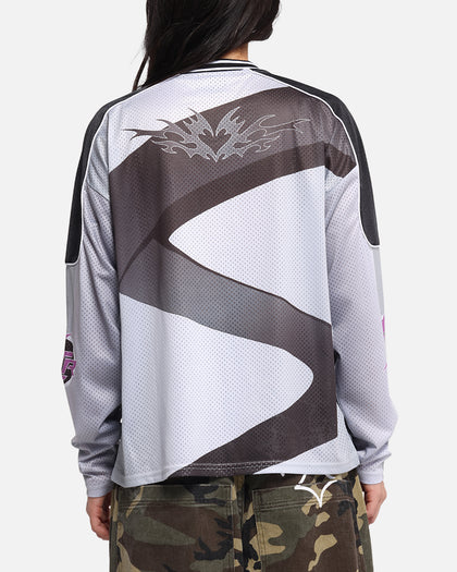 Loiter Cyber Hockey Jersey Grey/Black