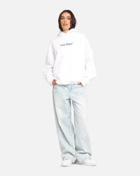 Saint Morta Weiry Hearts Boxy Hoodie White