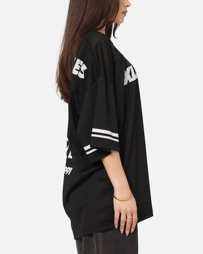 X-Large Italic Game Shirt Black