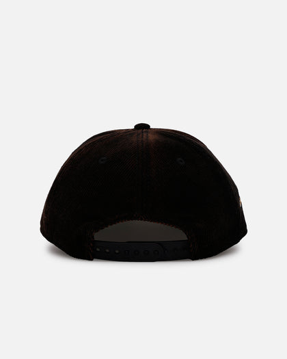 New Era Baltimore Ravens 'Washed Black NFL Golfer' Corduroy Golfer Snapback Washed Black