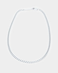 Saint Morta 5mm Cuban Chain White Gold