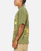 73Studio X One Piece Usopp Vintage T-Shirt Washed Olive