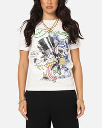 Ed Hardy Wolf Vintage T-Shirt Off White