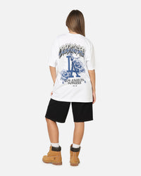 New Era Los Angeles Dodgers Rose Oversized T-Shirt White