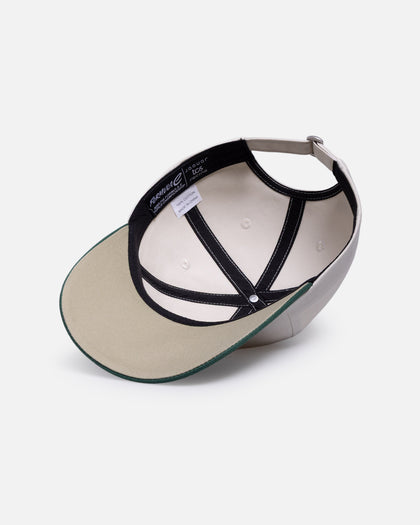 Mitchell & Ness Jaguar TCS Racing 'Vintage' Dad Fit Strapback White/Green