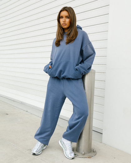 American Thrift Pullover Hoodie Washed Blue