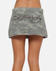 Ed Hardy Women's Washed Camo Skirt Washed Camo
