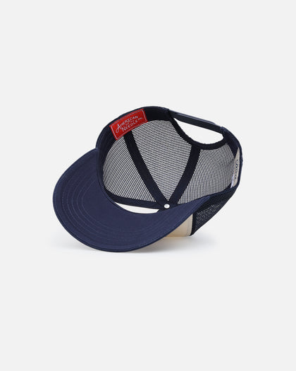 American Needle Sinclair Trucker Snapback Navy/Ivory
