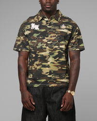 Loiter Unity Polo T-Shirt Camo
