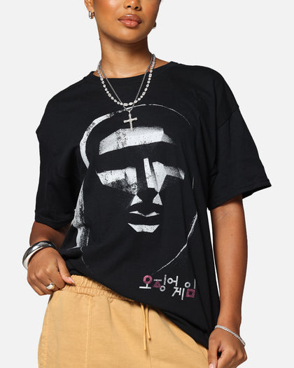 Goat Crew X Squid Game Front Man Vintage T-Shirt Black