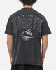 Bleacher Athletic Cronulla Sharks NRL Attrition Washed T-Shirt Black