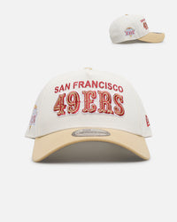 New Era San Francisco 49ers 'Chrome Metallic Wordmark' 9FORTY A-Frame Snapback Chrome