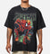 Marvel Spider-Man T-Shirt Black Acidwash