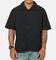 Saint Morta Raw Cut Twill Button Up Shirt Black