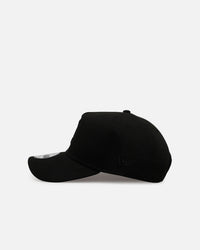 New Era Seattle Mariners 'Easy Black' 9FORTY A-Frame Snapback Black/Black