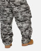 Carre Camo Baggy Pants Black Camo