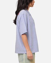 Carre Dice Club Button Up Shirt Pinstripe