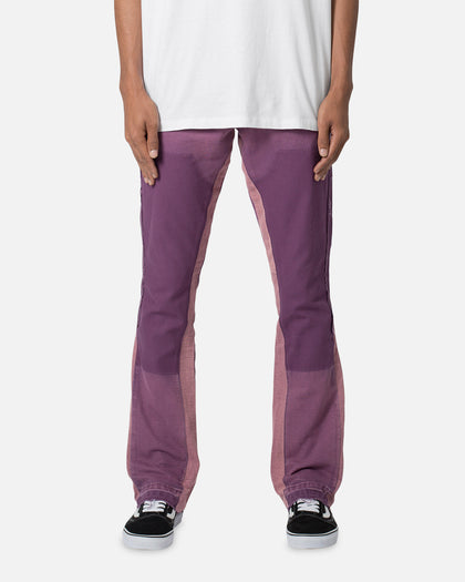 MNML B501 Flare Denim Jeans Purple