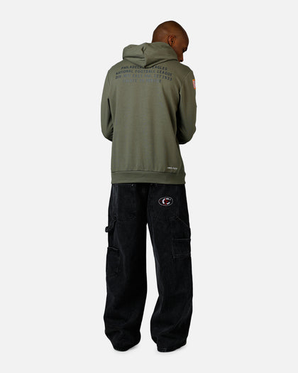 Nike Philadelphia Eagles Salute To Service Hoodie Olive