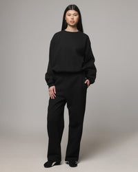 American Thrift Women's Classic Crewneck Black