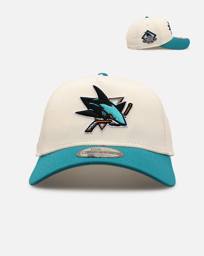 New Era San Jose Sharks 'Team Color Visor' 9FORTY A-Frame Snapback Chrome/Official Team Color