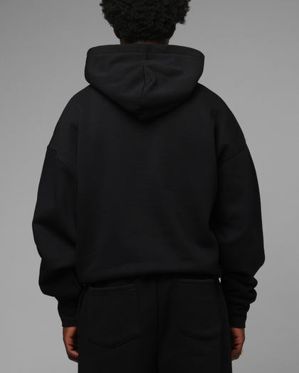 Loiter Hybrid Premium Hoodie Black/Leopard