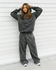 American Thrift Wide Leg Pants Washed Charcoal