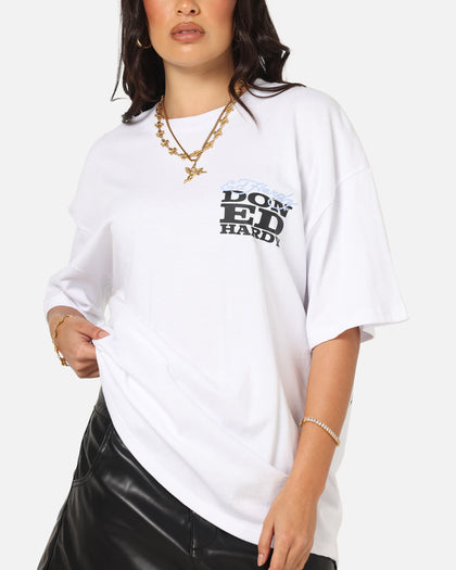 Ed Hardy Death & Bloom T-Shirt White