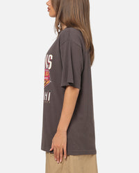 Mitchell & Ness Queensland Maroons 8 Straight Vintage T-Shirt Slate