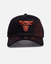 New Era Chicago Bulls 'Spider Web' 9FORTY A-Frame Snapback Black/Orange