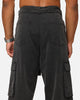 XXIII Tie Up Cargo Pants Washed Black
